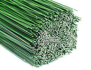 n.a. 2,5kg Steckdraht Blumendraht Bindedraht gr&uuml;n 0,8x300mm