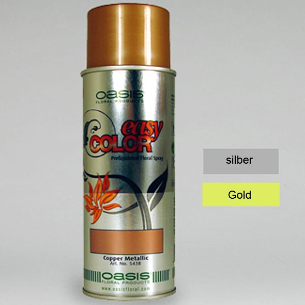 n.a. 400ml Farbspray Silberspray Spr&uuml;hfarbe Oasis silber