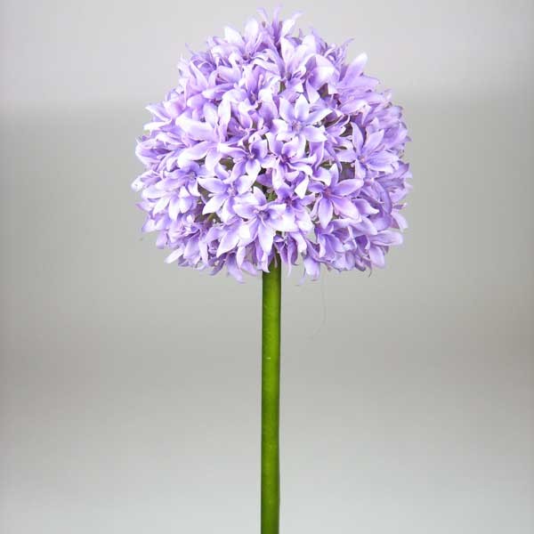 n.a. Allium Gigant. Riesenschnittlauch Kunstblume 92cm flieder