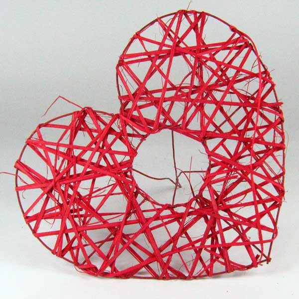 n.a. Strau&szlig;manschette Herz Hochzeit Brautstrau&szlig; 20cm